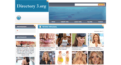 Desktop Screenshot of directory3.org